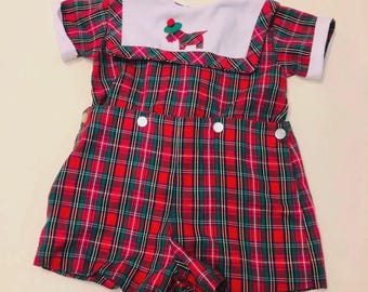 12mo Jayne Copeland, Boys Plaid Bobby Suit