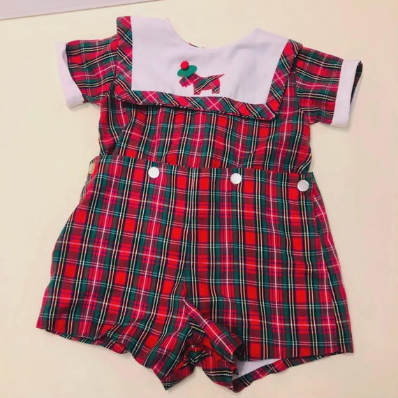12mo Jayne Copeland, Boys Plaid Bobby Suit