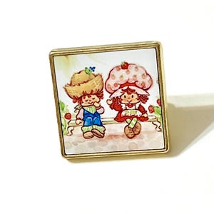 Strawberry Shortcake & Huckleberry Pie Lapel Pin