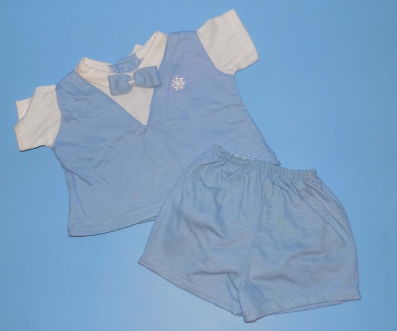 Vintage Early 1970s Baby Set Sz 69 mo