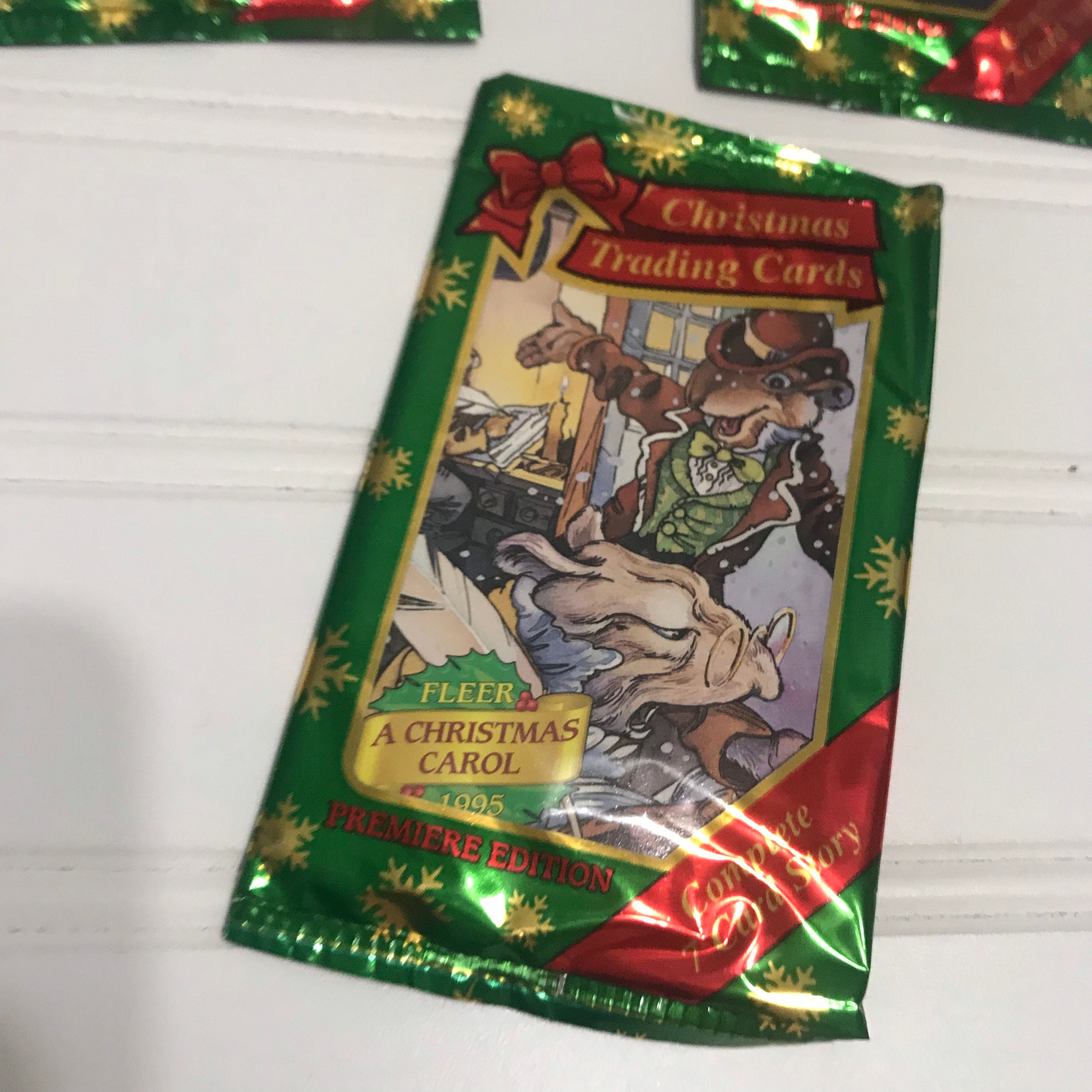 Vintage Fleer Christmas Trading Cards - Etsy