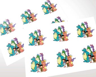 Dragon Tales Custom Designed Stickers