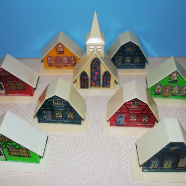 1960s/70's Alpine Village Set
