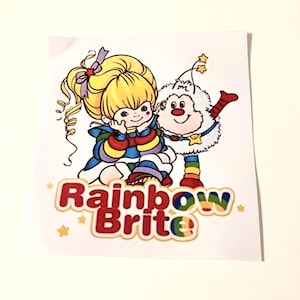 Grande 5” Rainbow Brite & Sprite Vinyl Sticker