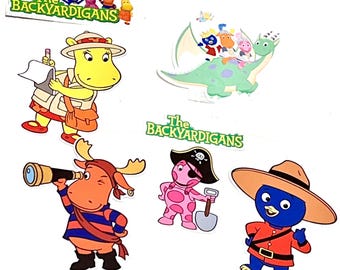 The Backyardigans Sticker Set - 2 Sheet NEW Sandylion. Nickelodeon Free ...