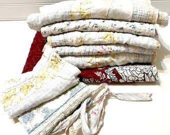 Salvaged Quilt Pieces