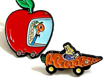 The Busy World of Richard Scarry Pin Set