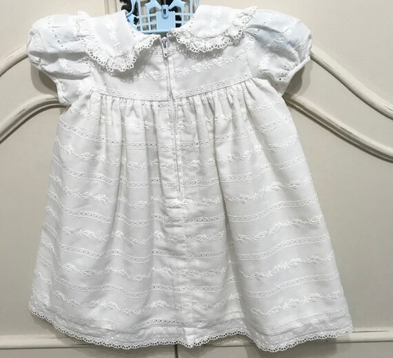 Sz 12mo Eyelet Lace Dress - image 8