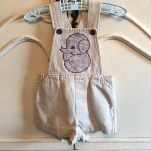 9/12mo True Vintage Elephant Shortalls