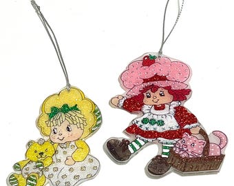 Strawberry Shortcake & Butter Cookie Decoration Set, HANDCRAFTED