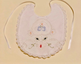 Embroidered Baby Bib