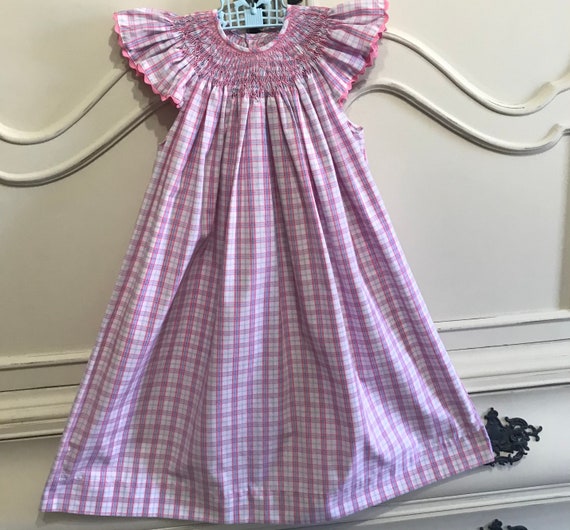 3T Hand Smocked Bishop Dress