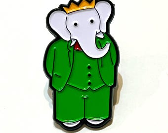 Babar The Elephant Pin