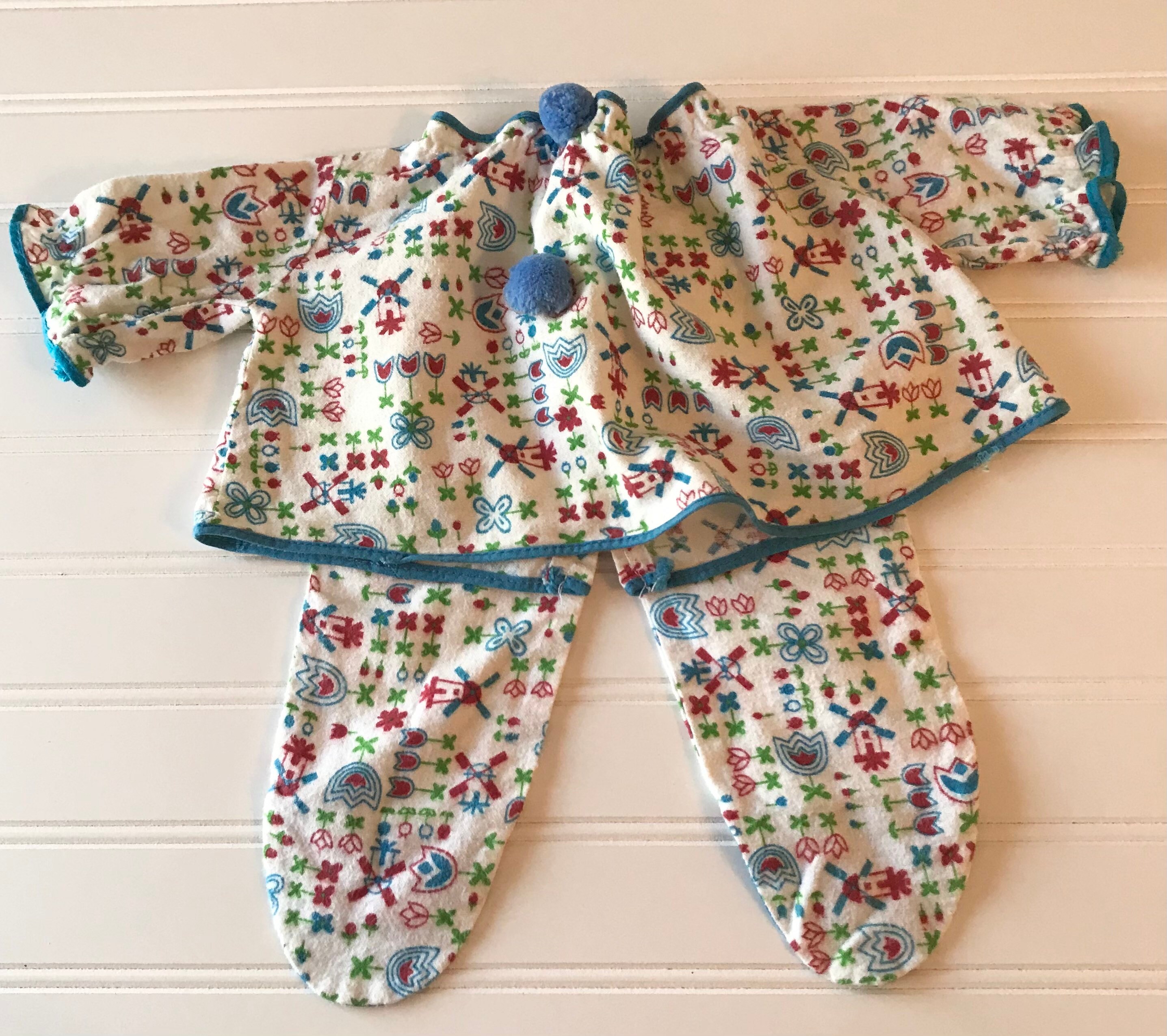 Vintage 1970s Doll Pajamas Etsy