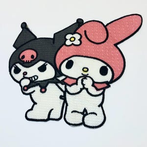 か*ち様 basicks My Melody Kuromi PATCH DENI basicks My Melody