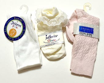 Vintage Baby Socks Lot