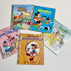 Disney Little Golden Books Lot