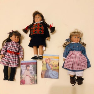 American Girl Mini Dolls Trio