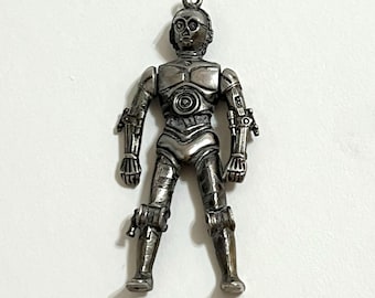 Vintage C-3PO Necklace Pendant