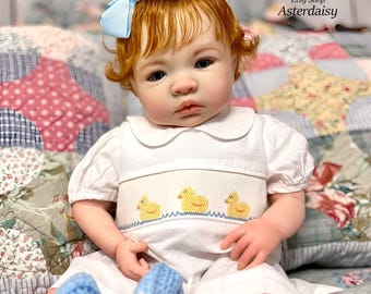 19” Baby Shyann Reborn Baby Doll, Completed