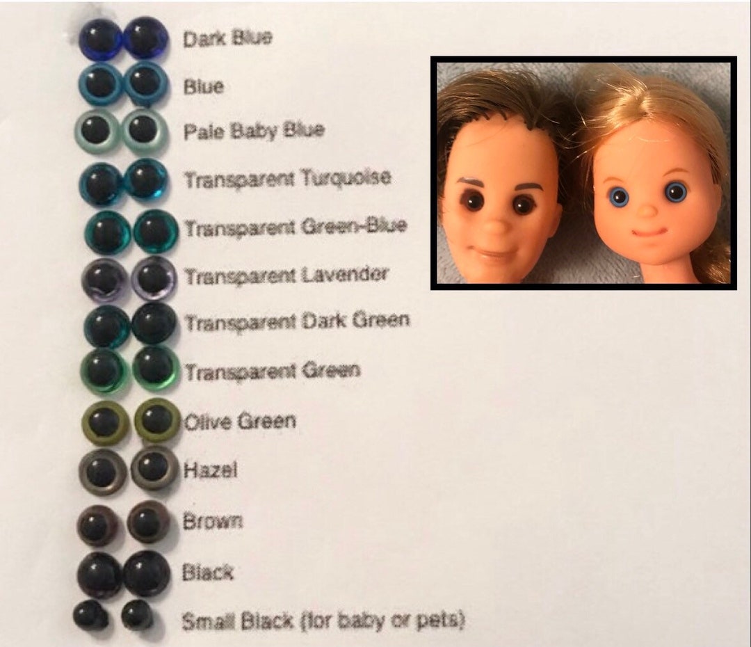 Replacement Doll Eyes, Sunshine Family Dolls Etsy