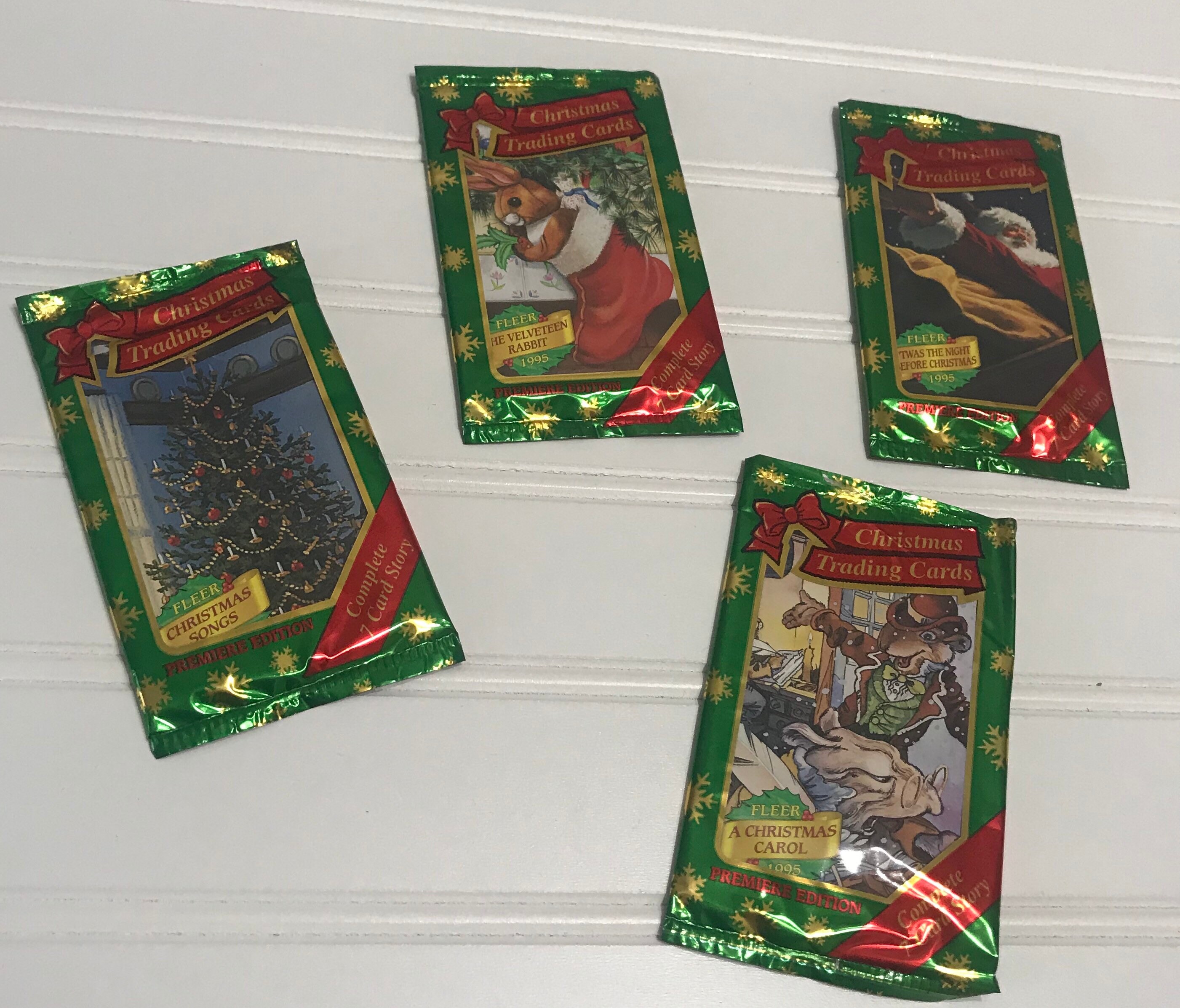 Vintage Fleer Christmas Trading Cards - Etsy