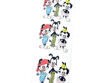 Three Animaniacs Transfer Stickers