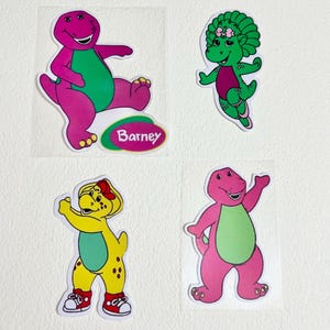 Barney & Friends Vinyl Stickers