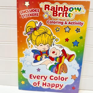 Rainbow Brite Coloring & Activity Book