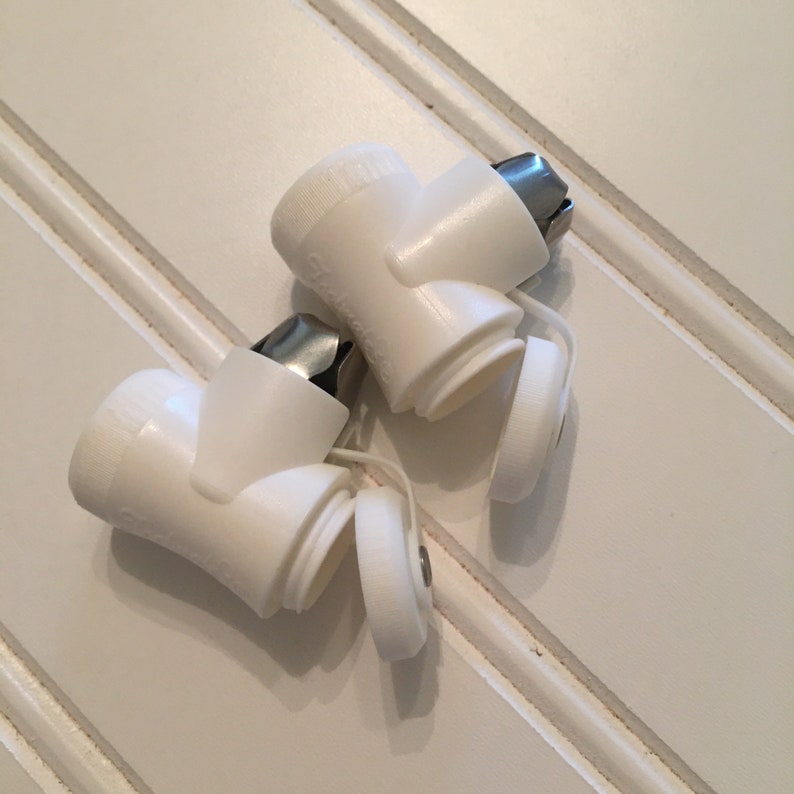 Lace Keepers With Bells Vintage Baby Shoe Bells 1960s Lacelok Lace