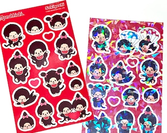 Monchhichi Sticker Sheets