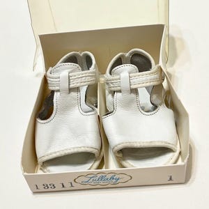 Sz 1 Soft Leather Baby Sandals