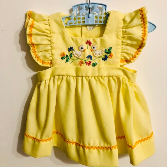 Sz 12mo Embroidered Sundress Set