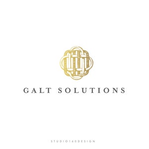 Business Logo Design - Vintage Logo - Luxury Gold Logo Icon - Premium Logo Design - Logo Suite - studio160design