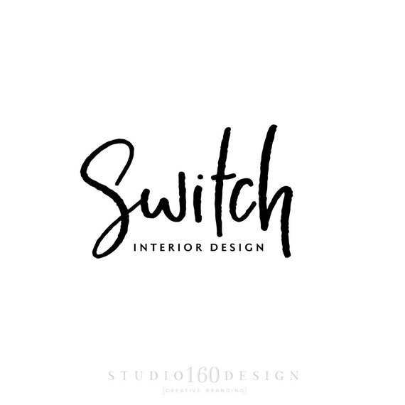 Interior Design Logo Interior Designer Marketing Custom Logo Design Business Card Design Studio160design