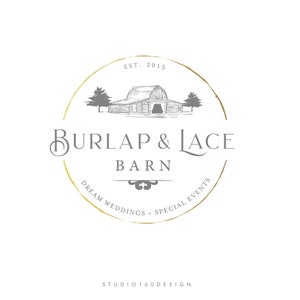 Farm Logo Design - Premium Branding Package - Ranch Logo Design - Barn Logo Design - Rustic Farm Logo - Illustration Design