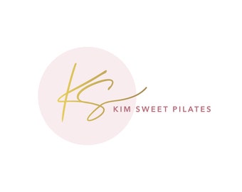 Pilates Logo - Spa Logo - Premium Logo - Luxe Logo - Custom Logo Design