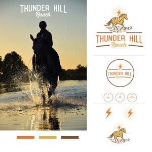 Farm Logo Design - Premium Branding Package - Custom Logo Design Services - Cattle Logo Design - Cattle Brand - Farm Animals