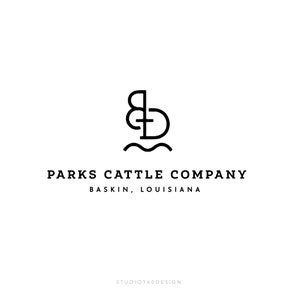 Farm Logo Design - Premium Branding Package - Custom Logo Design Services - Cattle Logo Design - Cattle Brand - Farm Animals