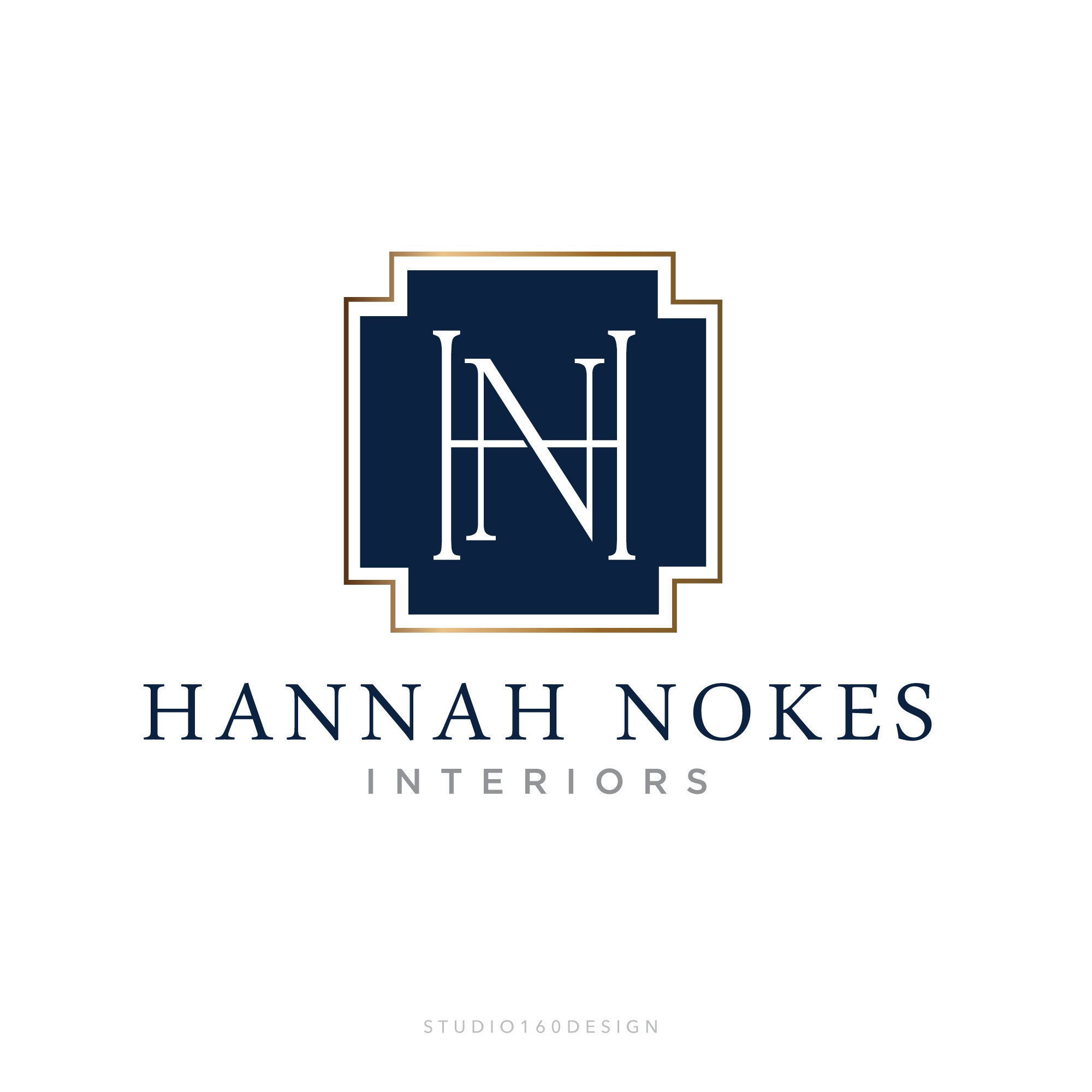 Interior Design Logo Custom Interior Design Logo Business Card | Etsy