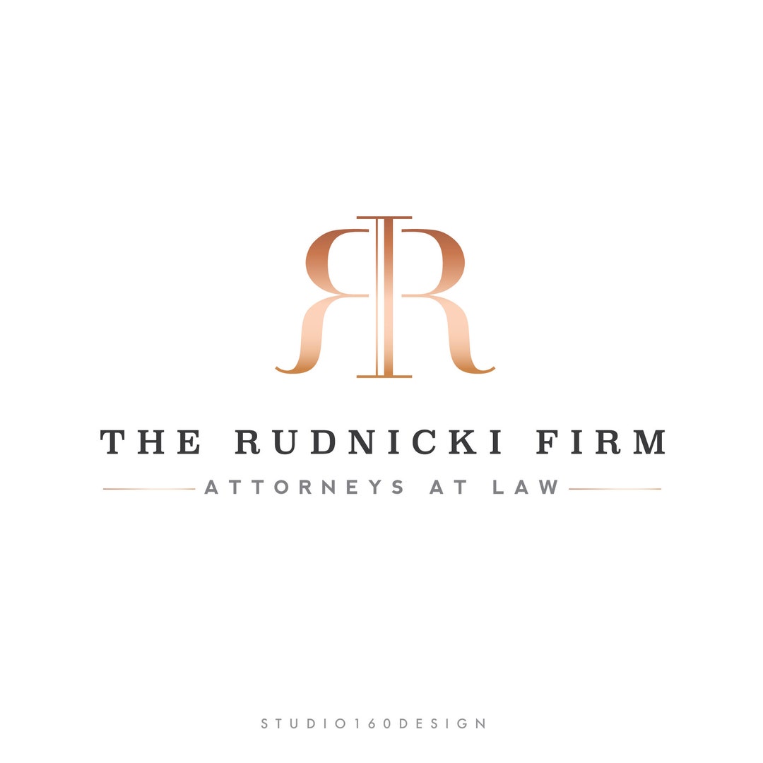 Custom Law Firm Logo Design: Attorney Branding Package - Etsy