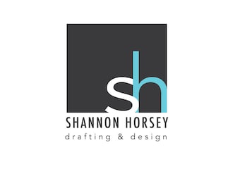 Interior Design Logo - Premium Branding Package - Square Business Card - OOAK Custom Logo - Modern Logo Design - studio160design