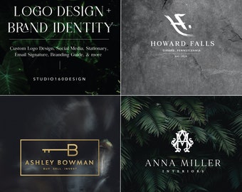 Custom Branding Package - Custom Logo Design - Logo Design - Branding Kit - Custom Logo - Brand Identity - Professional logo - Business Logo