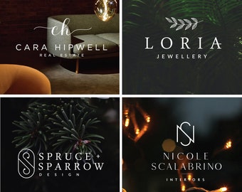 Luxury Branding Package - Custom Logo Design - Logo Design - Branding Kit - Custom Logo - Brand Identity - Professional logo - Business Logo