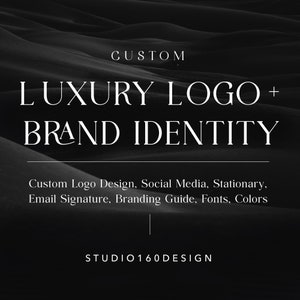 Pacote de Branding de Luxo - Conjunto de Logotipos - Kit de Branding Personalizado - Branding Empresarial