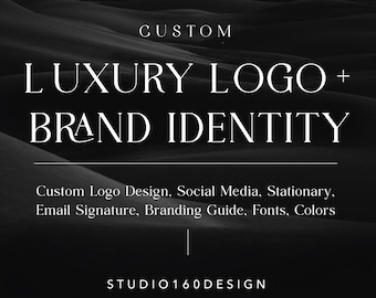 Luxury Branding Package - Logo Suite - Custom Branding Kit - Business Branding