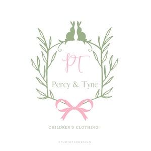 Kinderbekleidung Boutique Logo - Logo Branding Kit - Individuelles Logo Design - Social Media Branding - OOAK Logo Design