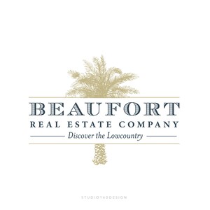 Realtor Logo - Luxury Logo - Elegant Real Estate Logo - Stationary Design - Social Media Design