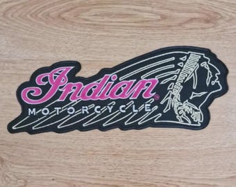 Indian Motorcycle Large Back Patch – 1901 Embroidery Iron On (35cm)