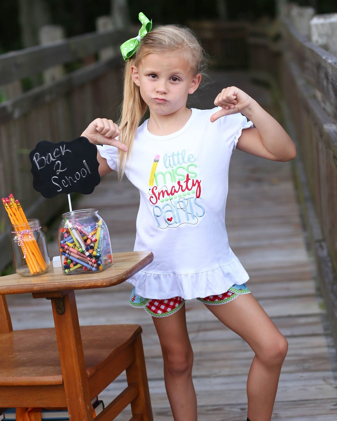 Back to Schoolboutique Outfitpreschool Outfitkindergarten Etsy